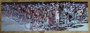 Poster originale 1978 REGINA "Ragazze dal fondo grasso" NUDO corsa in bicicletta FREDDY MERCURY - Foto 1 di 10