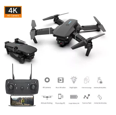 2025 Новый RC дрон с 4K HD двойной камеры FPV WIFI складной квадрокоптер - Изображение 1 из 4