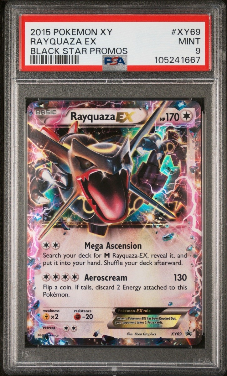 Rayquaza Pokémon TCG Professional Sports Authenticator (PSA Rayquaza Pokémon TCG Professional Sports Authenticator (PSA