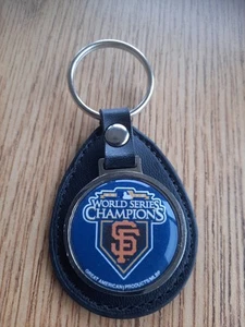 San Francisco Giants 2012 World Series Champions Leather Key Chain BRAND NEW! - Picture 1 of 4