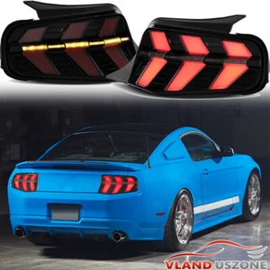 Luces traseras LED secuenciales DRL para Ford Mustang 2010-2014 luces traseras izquierda+derecha - Imagen 1 de 11