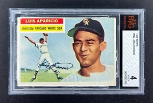 1956 Topps #292 Luis Aparicio RC (White Sox) En muy buen estado 4 ¡Excelente novato! HOF! - Imagen 1 de 2