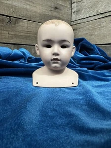 Vintage 1997 Heubach Germany Model 320 Doll Shoulder Head Bisque Small Signed MS - Picture 1 of 24