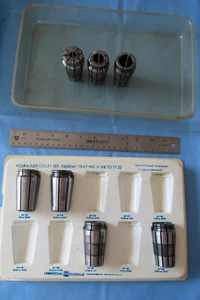 Juego de Collet Universal Houdaille Acura-Flex 9400046 (bandeja NO. 1) 3/8"" a 17/32"" - Imagen 1 de 4