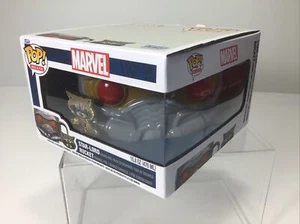 NIB. Marvel, Star Lord Ceramic Mug & Rocket Enamel Pin, POP! Funko - Picture 1 of 4