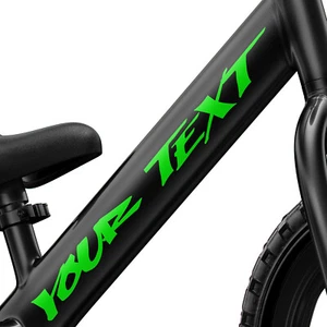 2 calcomanías de pegatinas de nombre personalizadas para cuadro de bicicleta, tubo descendente, montaña, BMX - Imagen 1 de 2