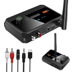 Adaptador Receptor de Audio Digital Inalámbrico Bluetooth 5.3 Estéreo para Altavoz Hogar Coche - Imagen 1 de 12
