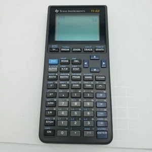 Texas Instruments TI-82 Graphing Calculator With Slide Cover - Picture 1 of 9