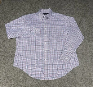 Lauren Ralph Lauren long sleeve Button Down Shirt Size 17 1/2 (36/37) Office - Picture 1 of 5