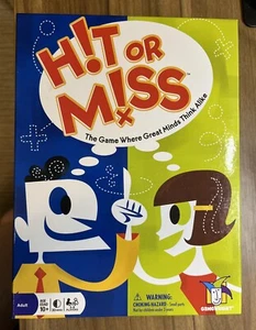 Hit Or Miss Game The Game Where Great Minds Think Alike 2006 Gamewright Complete - Picture 1 of 5