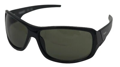 Gafas de sol Timberland negras brillantes rectangulares de plástico para hombre, TB7092 1N Foto 1 de 4
