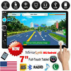 2DIN Bluetooth FM Player Stereo Radio Car 7