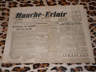 Journal MANCHE-ECLAIR, éd. du Sud de la Manche - n° 48, 05/12/1953