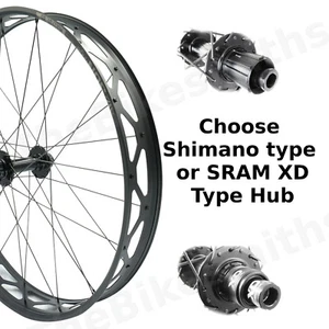 Sun Ringle MuleFut 80SL 26" REAR 12x197 Thru-Axle FAT Bike Wheel Tubeless Ready - Picture 1 of 7