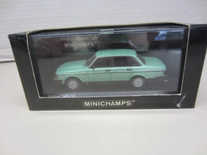 Paul's Model Art Minichamps VOLVO 240 GL Light Green Metallic 1/43 NRFB 1/2,016 - Picture 1 of 5