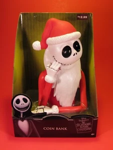 The Nightmare Before Christmas Santa Jack Plastic Coin Bank Tim Burton NEW - Picture 1 of 8