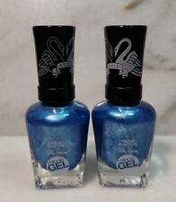 2-Sally Hansen Miracle Gel Step 1 , The Storian 891 Blue Nail Color Polish