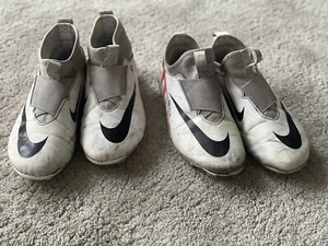 Nike Air Zoom Mercurial Kids Football Boots Two Pairs 3.5 And 4 - Picture 1 of 5