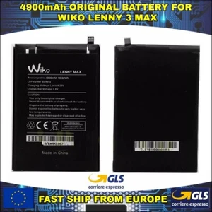 AKKU BATTERY WIKO LENNY 3 MAX AKKU 4900mAh GARANTIE ITA - Bild 1 von 1