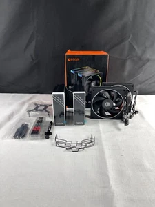 ID-Cooling FROZN A620 Black Dual-Tower Fluid CPU Air Cooler With PWM ARGB Fan - Afbeelding 1 van 12