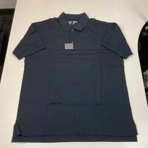 5.11 Tactical Men's Jersey Short-Sleeve Polo, 71182 - Navy Large - Picture 1 of 3