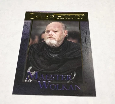 Juego de Tronos Temporada 8 Oro Paralelo Maestre Wolkan/Richard Rycroft #64/175 Foto 1 de 2