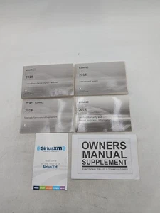 2018 GMC SIERRA OWNERS MANUAL SET 1500 2500 SLE SLT DENALI  INFOTAINMENT - Picture 1 of 3