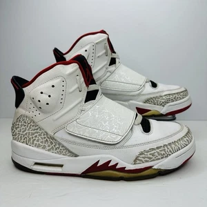 Scarpe Air Jordan Son of Mars rosso fuoco uomo taglia 9 rosso bianco sneakers 512245-112 - Foto 1 di 8