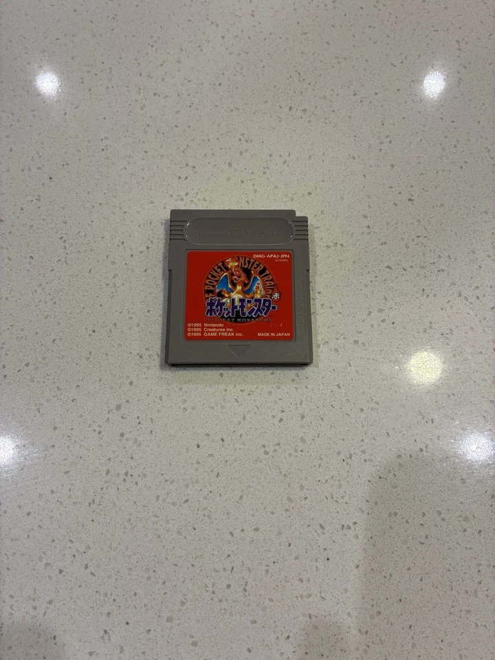 Pocket Monsters Pokemon Rojo Nintendo Game Boy Versión Japonesa Foto 1 de 1