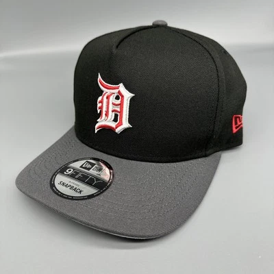 Detroit Tigers New Era 9FIFTY A-Frame Hat Black/Grey Snapback 2005 ASG Cap NWT - Image 1 of 4