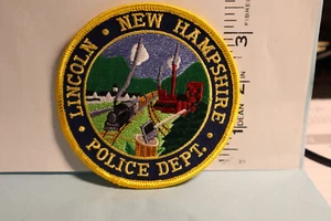 police patch  LINCOLN POLICE NEW HAMPSHIRE - Picture 1 of 1