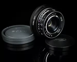 ✅ INDUSTAR - 69 Soviet macro lens (2,8/28) Mount M39 - Sony nex E-mount - Picture 1 of 9