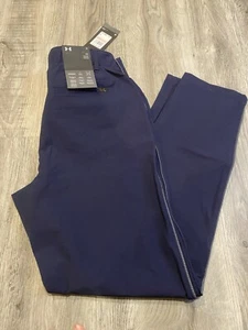 Under Armour UA CGI Links 5 Pocket Pant Blue Size 10 - Picture 1 of 8