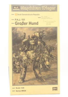 Hasegawa Ma.K. Máquinas Guerrero P.H.J. 101 GROBER HUND 1/20 Plástico Modelo MK05 Foto 1 de 4