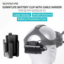 SunnyLIFE DJI FPV Goggles V1 V2 Akku Kopfband Halterung Battery Holder Clip