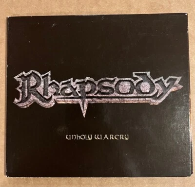 Rhapsody - Unholy Warcry RARE promo radio only import CD single '04 Foto 1 de 3