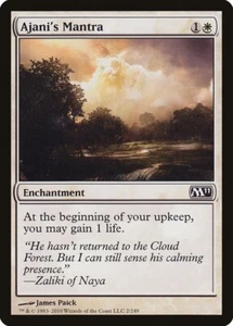 Core Set 2011 Ajani's Mantra MTG Magic the Gathering NM - Picture 1 of 1