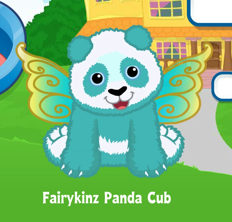 Webkinz Fairykinz Panda Cub Virtual PET Adoption Code Only Messaged Webkinz Code - Image 1 of 1