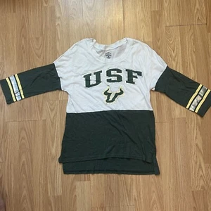 Rivalry Threads South Florida USF Bulls NCAA Shirt Women’s Small 4/6 Collegiate - Picture 1 of 8