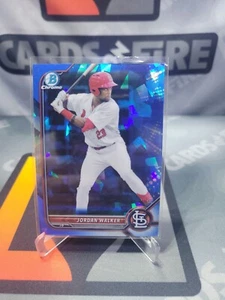 2022 Bowman Chrome Sapphire Jordan Walker Prospect #BCP-20 Cardinals - Picture 1 of 2