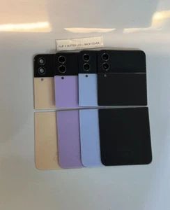 GENUINE💯Samsung Z Flip 4 Outer Screen LCD Panel & Rear battery cover🔥VAT inc - Picture 1 of 3