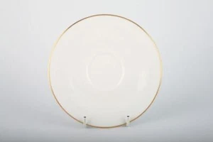 Queen Anne - White with Thin Gold Line - Tea Saucer - 190767G - Picture 1 of 1