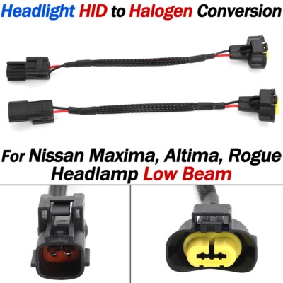 Faro conversión HID a halógeno para Nissan Altima 2007-2014 Rogue Máxima 09+ Foto 1 de 4