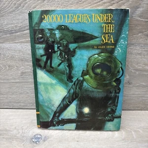 20,000 Leagues Under The Sea_Jules Verne 1968 HC Educator Classic Library - Picture 1 of 5