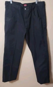 Wrangler Work Pants Men's 38x30 Black Relaxed Fit Straight Leg Tool Pocket NWT - Picture 1 of 11