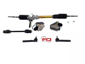 SCATOLA STERZO CREMAGLIERA MODIFICA FIAT500 600 EPOCA COMPLETA LEGGI DETTAGLI - Foto 1 di 8
