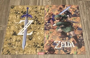 Legend Of Zelda Poster 11x17 Double Sided Nintendo Poster Link Zelda Ganondorf - Picture 1 of 2