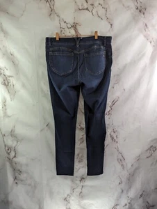 Democracy Jean Women 14 High Rise Denim Skinny Dark Wash Ab Technology Solution - Picture 1 of 10