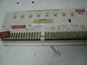 WOODWARD LOAD SHARING SPEED CONTROL 2301 P/N 8272-113 USED - Picture 1 of 5