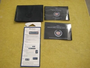 Cadillac Escalade ESV 2004 ext manual del propietario estuche de cuero + guía navegación - Imagen 1 de 6
